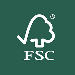 FSC Forest Stewardship Council certified