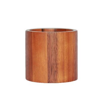 acacia wood Cylinder box 120089