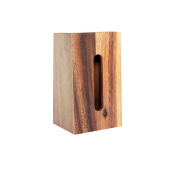 acacia wood Tissue box 120091