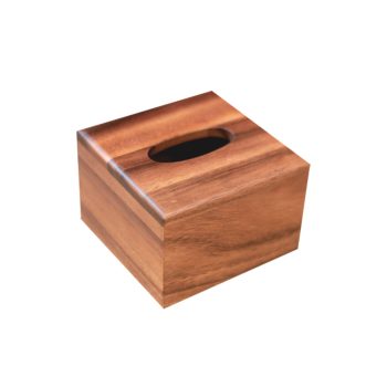 acacia wood Tissue box120092