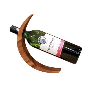 acacia wood wine holder 120143