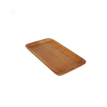 accacia wood tableware tray 120055