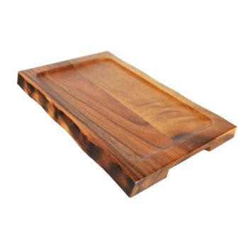 accacia wood tableware tray 120065