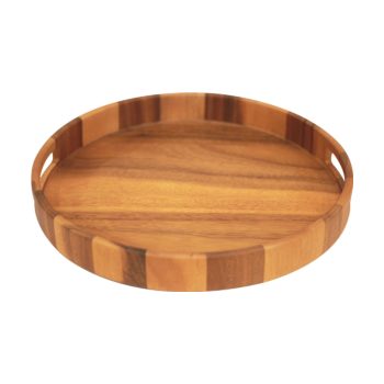 accacia wood tableware tray 120069