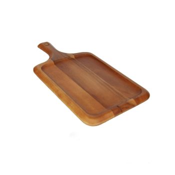 accacia wood tableware tray 120144