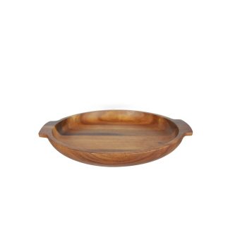 accacia wood tableware tray 120148