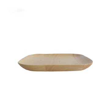 rubber wood plate 320003