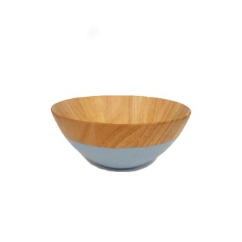 rubber wood salad bowl 320023