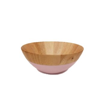 rubber wood salad bowl 320025