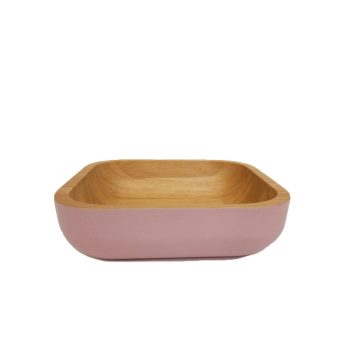 rubber wood salad bowl 320028