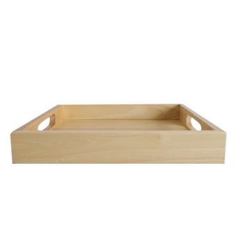 rubber wood serving tray 320005